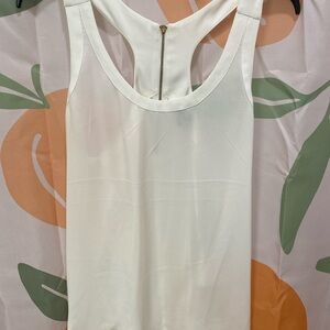 Elegant White Sleeveless Top